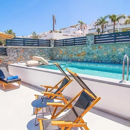 Villa Sleeps 4 Pool Air Con T803245 Líndos